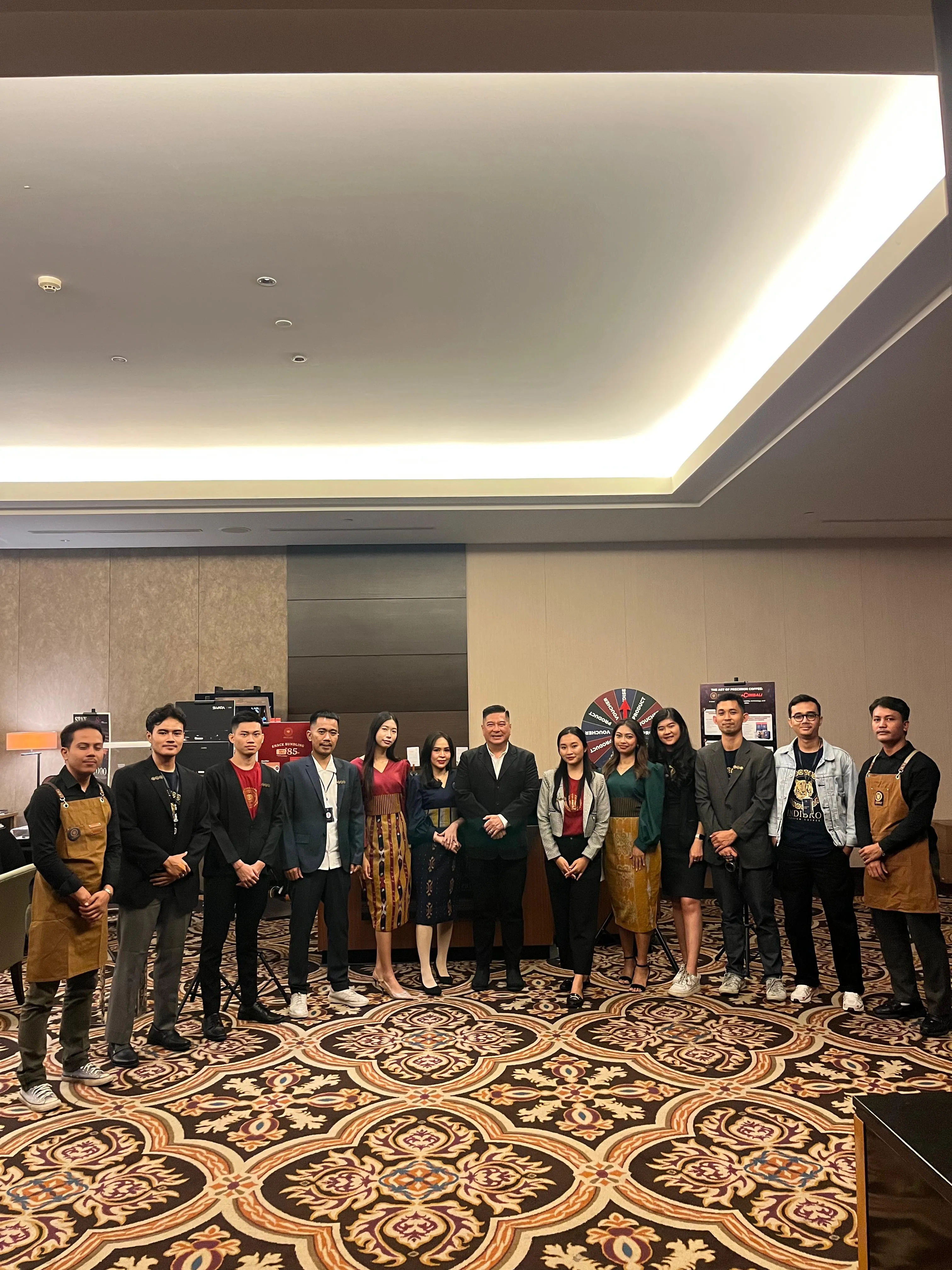 Event participants gathered at an IHEAC and JIAVS venue