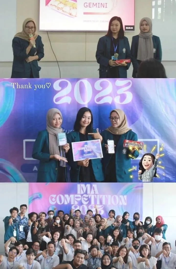 Collage of Indonesian Marketing Association activities